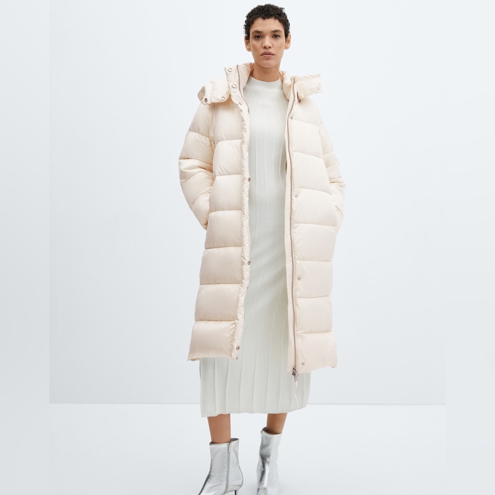 Mango Super Puff Water Repellent Winter Parka NWT - Picture 4 of 15